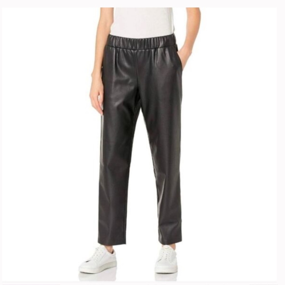 The Drop Lisa D NYC Vegan Leather Pants